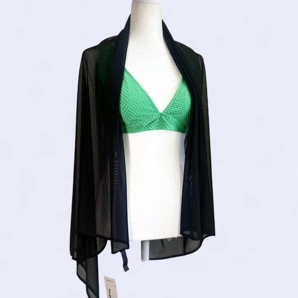 Shapemint Womens S/L Swim MultiWay Sarong‎ Mesh Beach Cover Up